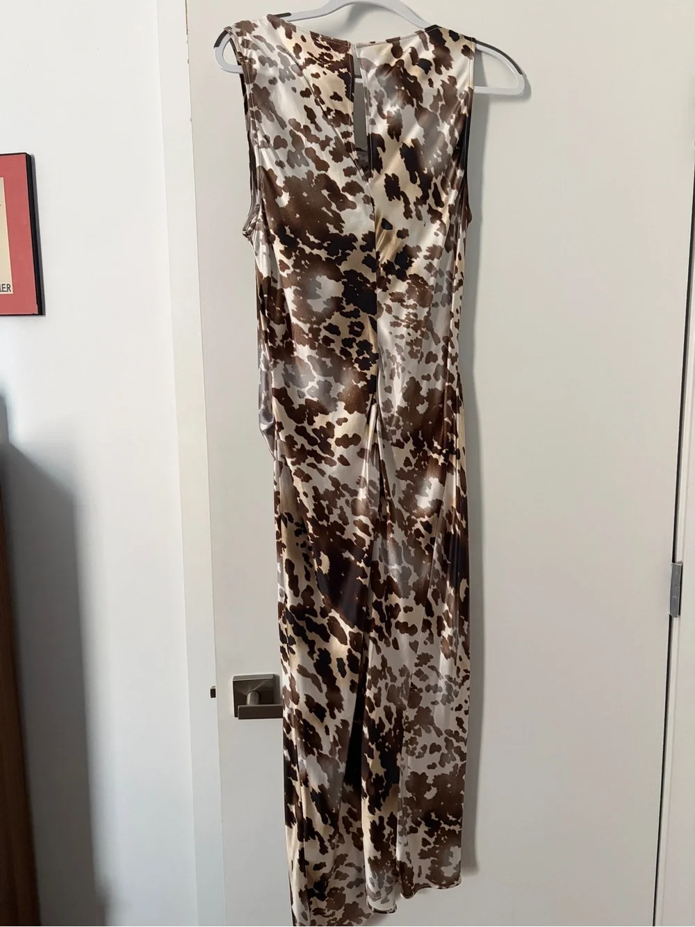 & Other Stories Draped Satin Midi Dress - Picture 4 of 4